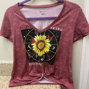 No boundaries t-shirt sunflower